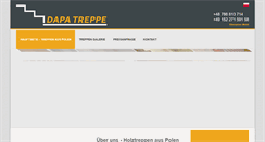 Desktop Screenshot of dapatreppe.de