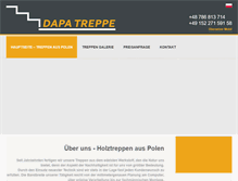 Tablet Screenshot of dapatreppe.de